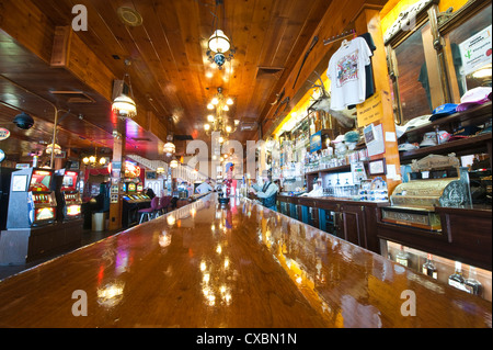 Delta Saloon, Virginia City, Nevada, Vereinigte Staaten von Amerika, Nordamerika Stockfoto