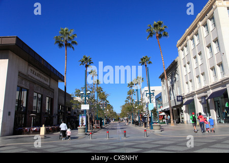 Third Street Promenade, Santa Monica, Los Angeles, California, Vereinigte Staaten von Amerika, Nordamerika Stockfoto