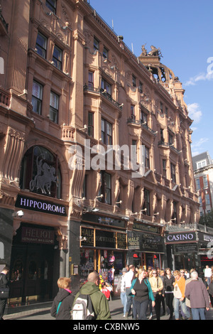 Das Hippodrome Casino Leicester Square in London Stockfoto