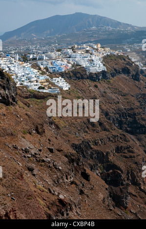 Fira, Santorini, Griechenland Stockfoto