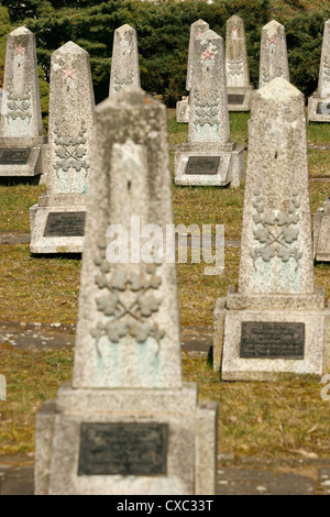 Jüterbog, sowjetische Soldatenfriedhof Stockfoto