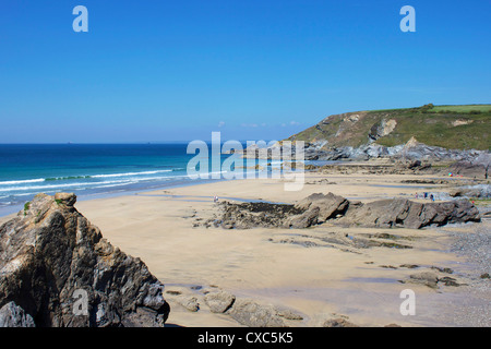 Dollar-Cove, Gunwalloe, Halbinsel Lizard, Cornwall, England, Vereinigtes Königreich, Europa Stockfoto