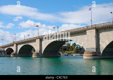 London Bridge, Lake Havasu City, Arizona, Vereinigte Staaten von Amerika, Nordamerika Stockfoto