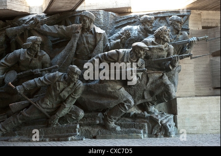 Skulptur, Museum für die Geschichte des großen Vaterländischen Krieges 1941-1945, Kiew, Ukraine, Europa Stockfoto