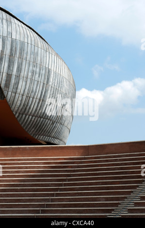 Auditorium Parco della Musica, entworfen vom Architekten Renzo Piano. Rom, Italien, Europa. Stockfoto