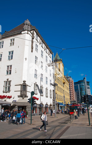 Jernbanetorget quadratische Sentrum Oslo Norwegen Mitteleuropa Stockfoto