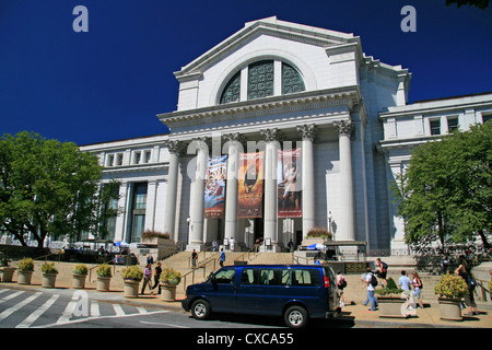 Das National Museum of Natural History, Teil von The Smithsonian auf der Mall in Washington DC, USA. Stockfoto