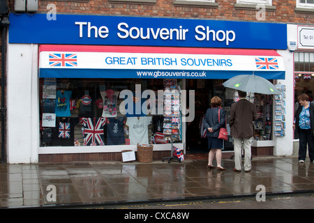 Der Souvenir-Shop, London, UK Stockfoto