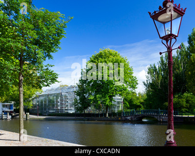 Amsterdam: De Hortus Botanischer Garten Gebäude - Amsterdam, Niederlande, Europa Stockfoto