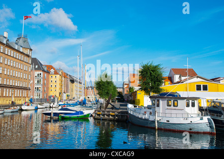 Christianshavns kanal Christianshavn Grachtenviertel Kopenhagen-Dänemark-Europa Stockfoto