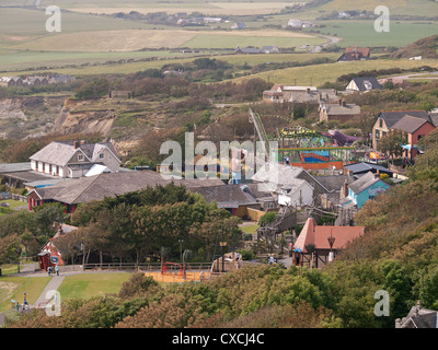 Blackgang Chine Vergnügungspark Isle Of Wight England UK Stockfoto