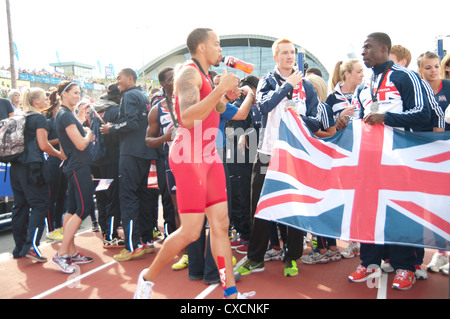 GB & NI V USA, Great North City Spiele, Newcastle Gateshead, 15. September 2012 Stockfoto