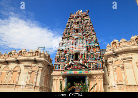 Sri Mahamariamman Tempel, Kuala Lumpur, Malaysia Stockfoto