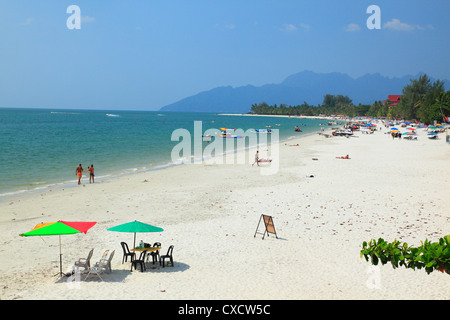 Pantai Chenang, der Insel Langkawi, Malaysia Stockfoto