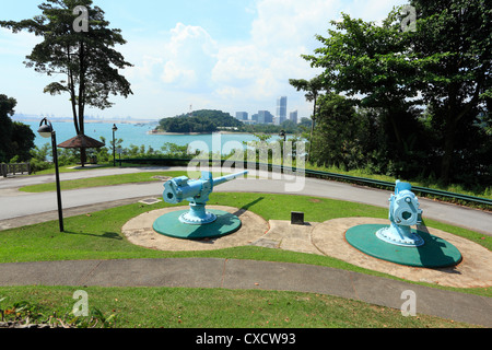 Fort Siloso, Sentosa Island, Singapur Stockfoto