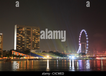 Singapore Flyer, Singapur Stockfoto