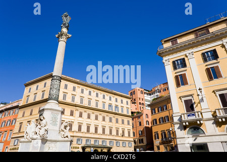 Denkmal in Piazza di Spagna, Rom, Latium, Italien, Europa Stockfoto
