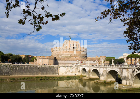 Engelsburg und Nationalmuseum, Rom, Latium, Italien, Europa Stockfoto