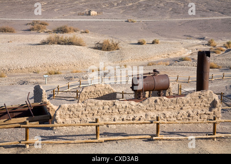 Harmony Borax Works, Death Valley Nationalpark, Kalifornien, Vereinigte Staaten von Amerika, Nordamerika Stockfoto