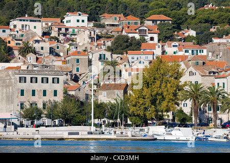 Der Riva in Split, Dalmatien, Kroatien, Europa Stockfoto