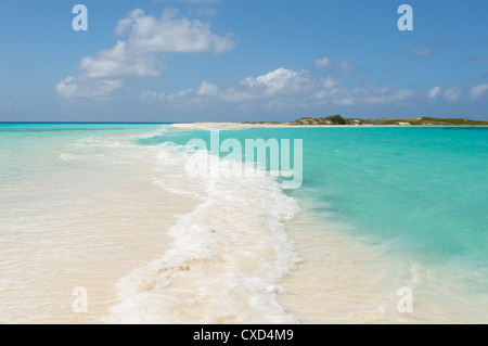 tropischer Strand, Los Roques Inseln, venezuela Stockfoto