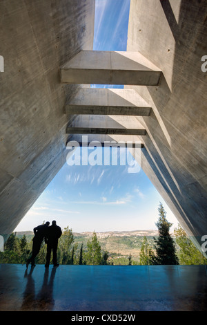 Yad Vashem Holocaust Museum, Denkmal für die Opfer in den Lagern, Jerusalem, Israel, Nahost Stockfoto