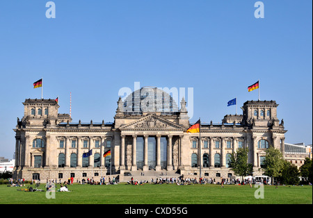 Reichstag Berlin Deutschland Stockfoto