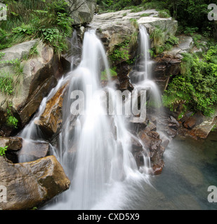 Double Dragon Wasserfall Stockfoto