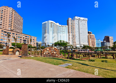 Durban ist eine moderne Stadt an der Osten Südafrikas. Stockfoto