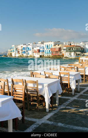 Klein-Venedig, Insel Mykonos, Griechenland Stockfoto
