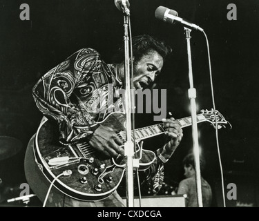 CHUCK BERRY uns Rock ' n roll Musiker etwa 1980 Stockfoto