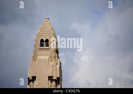 Verdun, Beinhaus von Douaumont, Laterne des Toten, 14-18, Erster Weltkrieg, Maas, Lothringen, Frankreich Stockfoto