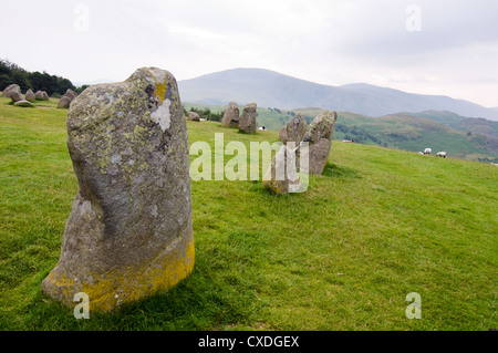 Castlerigg Steinkreis Stockfoto