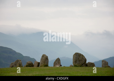 Castlerigg Steinkreis Stockfoto