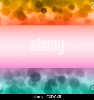 Fantastische leistungsstarke blasen Hintergrund design Illustration Stockfoto