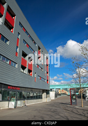 Museum im Emirates Stadion, Heimat des Arsenal FC, Islington, London, England, Vereinigtes Königreich Stockfoto
