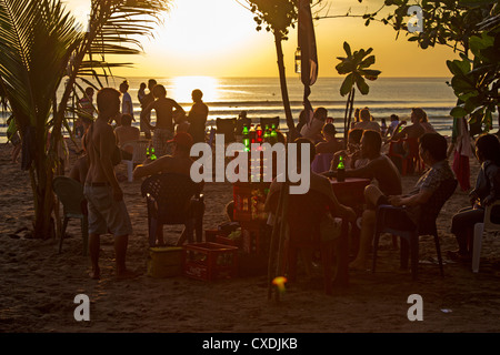 Strand von Kuta - Bali - Indonesien Stockfoto