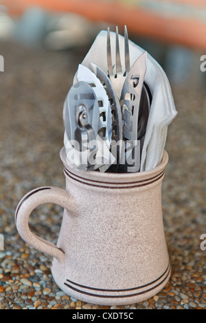 Küchenhelfer Stockfoto