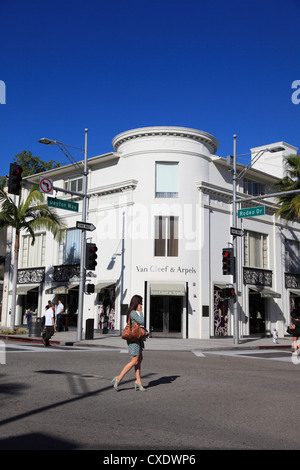 Rodeo Drive, Beverly Hills, Los Angeles, Kalifornien, USA Stockfoto