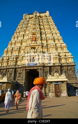 Sri Ekambaranathar, Kanchipuram, Tamil Nadu, Indien, Asien Stockfoto