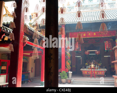 Kuan Ti Tempel, Chinatown, Kuala Lumpur, Malaysia Stockfoto