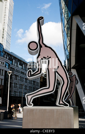 London, The City, 22.09.2012, Statuen von Frau in der Stadt, London, UK Stockfoto