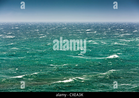 Levante Sturm, Straße von Gibraltar, Tarifa, Andalusien, Spanien, Europa Stockfoto