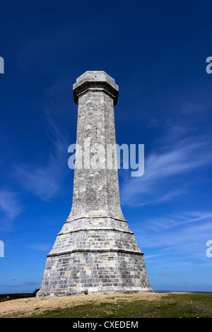 Das Hardy-Denkmal in der Nähe von Dorchester Dorset UK Stockfoto