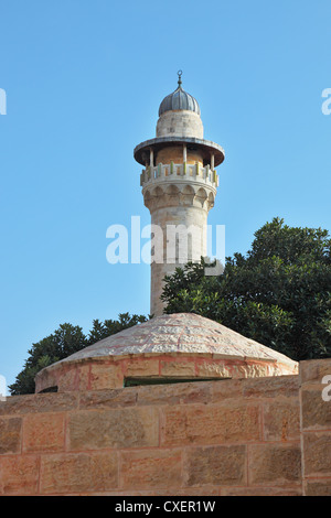 Minarett Stockfoto