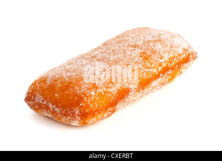 Krapfen in Puderzucker Stockfoto