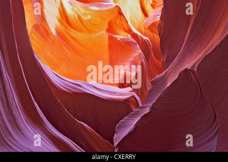 Malerische Slot-Loch canyon Stockfoto