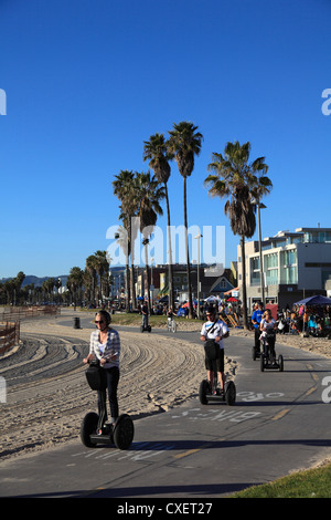 Segways, Venice Beach, Los Angeles, Kalifornien, USA Stockfoto