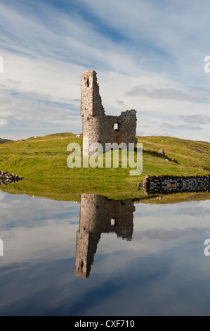 Ardvreck Castle Loch Assynt Sutherland.  SCO 8531 Stockfoto
