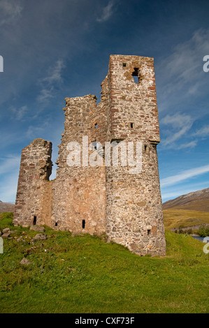 Ardvreck Castle Loch Assynt Sutherland.  SCO 8536 Stockfoto